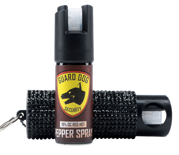 Guard Dog PSGDBOC181BK Bring It On  OC Pepper Spray Black