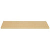 Shelf, Simulated-Maple Melamine, 8 x 24-In.