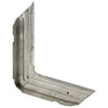Window Screen Frame Corner, Metal Miter Cut, Aluminum, 3/4 x 1/4-In., 100-Pk.