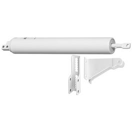 Storm Door Closer, Light Duty, White