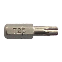 Master Mechanic T25 Torx Driver Bits, 1-In.,