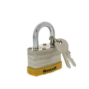 Guard Security Laminated Steel Padlock with 1-3/4-Inch Standard Shackle (1-3/4")