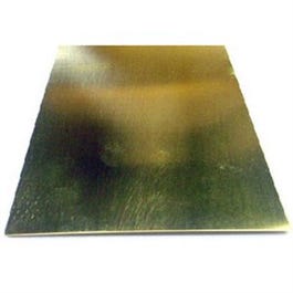 Brass Sheet Metal, .015 x 4 x 10-In.