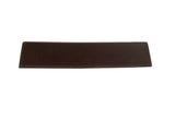 Shepherd 3-Inch Square Rubber Furniture Cups (3" 2 Pack, Brown)