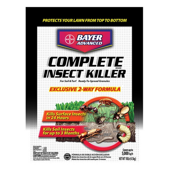 COMPLETE BRAND INSECT KILLER FOR SOIL & TURF GRANULES (10 lbs)