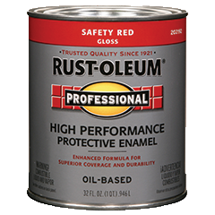 Rust-Oleum Professional High Performance Protective Enamel (1 Quart, Red)