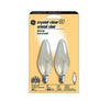 GE Decorative Blunt Tip Light Bulbs with Candelabra Base
