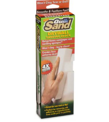 QuikSand Drywall Sanding Block (White)