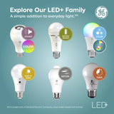GE LED+ Dusk to Dawn LED Light Bulbs, Security Lights, 60 Watt Replacement, Decorative Candle Bulbs, Soft White