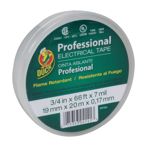 Duck® Brand Professional Electrical Tape Canister (.75 in. x 66 ft. x 7 mil. Yellow)