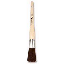 #10 Oval Sash Brush, China Bristle With Wood Handle
