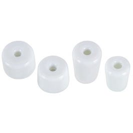 Doorstop Replacement Tip, White, 8-Pk.