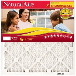 Microparticle Pleated Furnace Filter, 20x20x1- In.