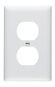 Pass & Seymour Cc Nylon Wall Plates 1 Outlet White