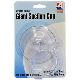 Giant Suction Cup Wreath Hook