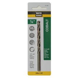 1/4 x 4-In. Cobalt High-Speed Drill Bit