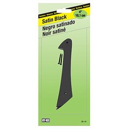 Address Number, Satin Black Zinc, 4-In., "1"