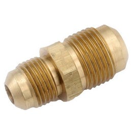 Flare Reducing Union Adapter, Lead-Free Brass, 5/8 x 1/2-In.