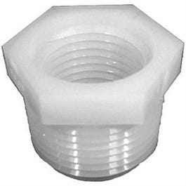 Pipe Fitting, Nylon Hex Bushing, 1-1/2 MPT x 1-In. FPT
