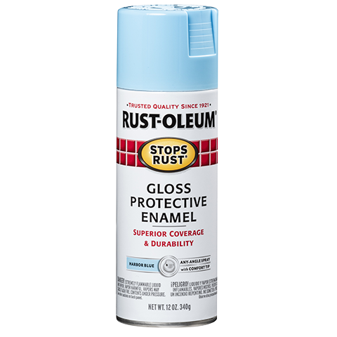 Rust-Oleum® Protective Enamel Spray Paint Gloss Harbor Blue