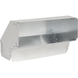 HVAC Galvanized Wall Stack Elbow, 3-1/4 x 10-In.