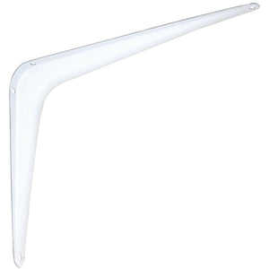 National 211 8 In. D. x 10 In. H. White Steel Shelf Bracket