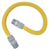 BrassCraft ProCoat 5/8 In. x 1/2 In. x 60 In. Gas Connector