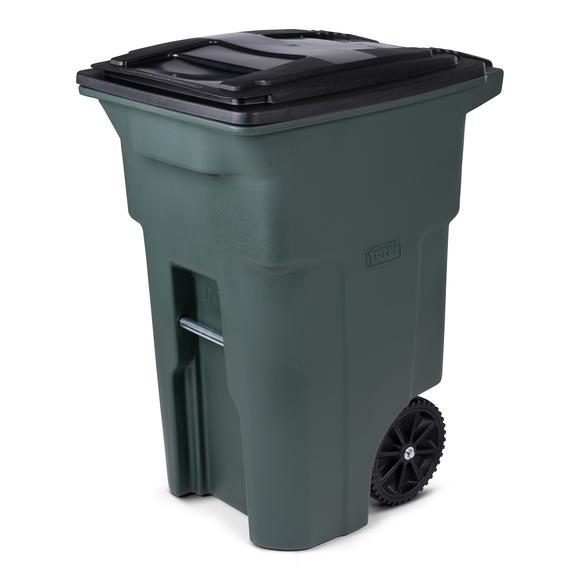 Toter® Two-Wheel Carts Trash Cans
