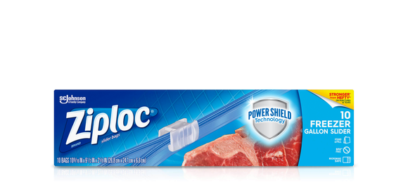 Ziploc® Brand Slider Freezer Bags Gallon / Large