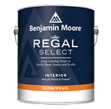 Benjamin Moore Regal® Select Interior Paint (1 Gallon, Satin Pearl)